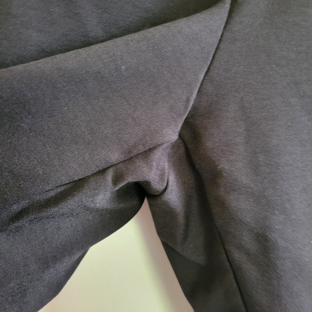Eileen Fisher Pullon Pant Stretchy Thick Black M Medium - Picture 4 of 9